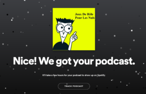 spotify podcast étape 7